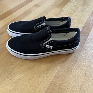 Vans Classic Slip-on Shoes Black M 5 W 6 1/2